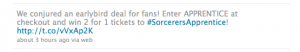 Twitter-DisneyPictures-Earlybird-Tweet Disney Earlybird Tweet