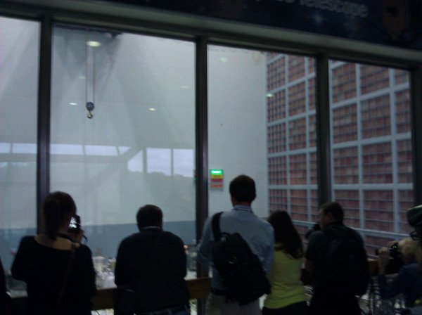 Viewing Window to the Highbay Clean Room at NASA Goddard