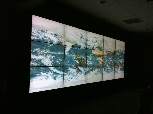 Hyperwall in Science Visualization Studio at NASA Goddard