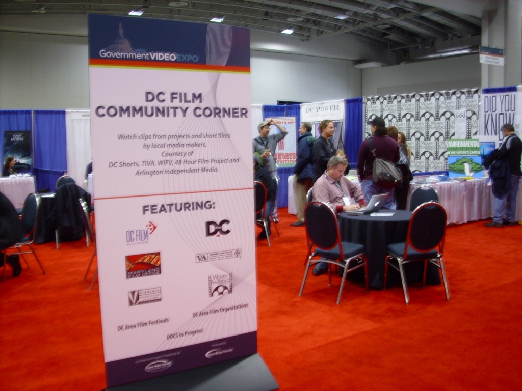 DC Film Community Corner at Government Video Expo 2010